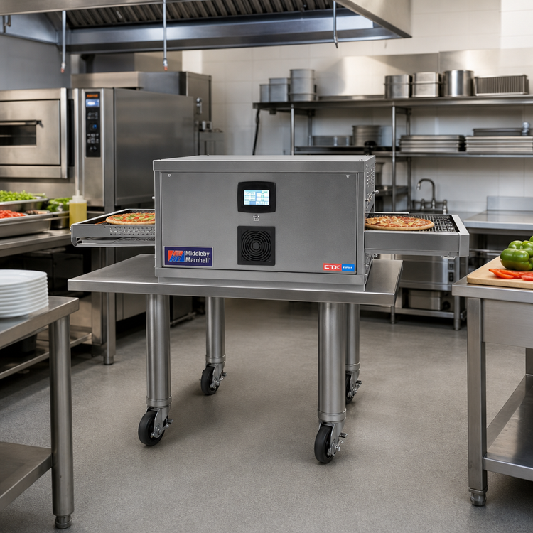 Product image #2 for Middleby Marshall CTX DZ33T-1 Countertop Infrared Conveyor Oven, Single Deck, 16-Inch Single Belt