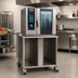 Thumbnail image #2 for RATIONAL UltraVent US III Extra-Height Mobile Oven Stand for SelfCooking Center 61 / CombiMaster Plus 61
