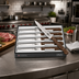 Thumbnail image #2 for Victorinox 6-Piece 4-3/4-Inch Serrated Spear Point Steak Knife Set with Wood Handles