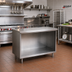 Thumbnail image #2 for Eagle Spec-Master 120-Inch x 24-Inch Open Front Cabinet Base Stainless Steel Work Table