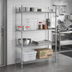 Thumbnail image #2 for Advance Tabco Special Value Heavy Duty Chrome Plated Wire Shelf, 48 x 21 Inches