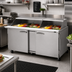 Thumbnail image #2 for Turbo Air PRO Series 2-Section Mega Top Sandwich/Salad Prep Table with Slide-Back Lid, 30-Pan, 72-5/8-Inch Wide