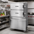 Thumbnail image #2 for Crown GCX-16 Two Compartment Full-Size Gas Convection Steamer with 36