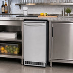 Thumbnail image #2 for Ice-O-Matic Pearl Ice GEMU09090 Undercounter Air-Cooled Nugget Ice Maker, 85 lb/24 Hr, 22 lb Bin, Stainless Steel