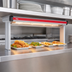 Thumbnail image #2 for Hatco Glo-Ray Designer Lighted Infrared Strip Heater, Single Section, 27-1/2 Inch, Aluminum, 620 Watts