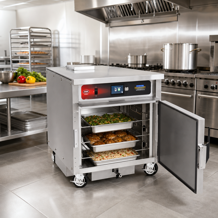 Product image #3 for Moisture Controlled Mobile Cook & Hold Cabinet with Touchscreen Controls, 3 Sheet Pan / 6 Hotel Pan Capacity