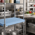 Thumbnail image #2 for QuadPlus Solid Blue Polymer Shelf Mat, 48 x 24 Inches, with Microgard Antimicrobial Protection