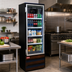 Thumbnail image #3 for Howard-McCray 1-Section Glass Door Merchandiser Refrigerator, 22 Cu. Ft., Bottom-Mount Self-Contained