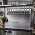 Thumbnail image #2 for Kronos Wall-Mounted 10-Faucet Glycol-Cooled Draft Tower with Glass Rinser and Drip Tray