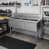 Thumbnail image #2 for Advance Tabco 3-Compartment Fabricated Stainless Steel Sink with Legs, 30