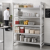 Thumbnail image #3 for Cambro Camshelving Premium Stationary Starter Polymer Shelving Unit, 72