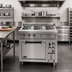 Thumbnail image #3 for Lang 36-Inch Heavy Duty Electric Range with Standard Oven Base and 6 French Plates