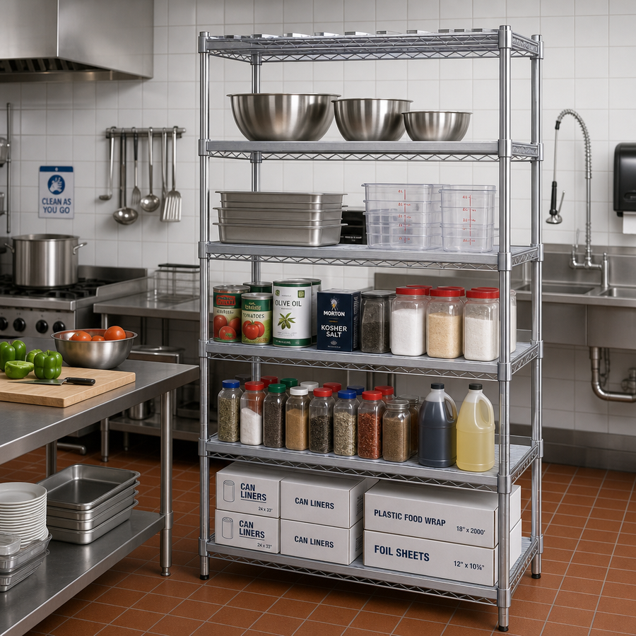 Commercial Kitchen Production Set