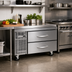 Thumbnail image #2 for Turbo Air PRO Series 36-Inch Refrigerated Chef Base Refrigerator with 2 Drawers