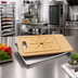 Thumbnail image #2 for Cres Cor 20 x 30-1/2 x 1/2 Inch Richlite Wood Fiber Cutting Board with Pan