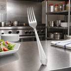 Thumbnail image #3 for Winco Peacock 0031-05 Dinner Fork, 7-13/16-Inch, 18/8 Stainless Steel, Extra Heavyweight, Mirror Finish, Pattern Case of 25