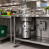 Thumbnail image #2 for InSinkErator SS-500 Complete Food Waste Disposer Package with 12-Inch Bowl, 6-5/8-Inch Inlet, 5 HP Motor, and CC-101 Control Center