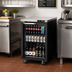 Thumbnail image #2 for Everest Refrigeration One-Section Back Bar Refrigerator, 23-1/2 Inch Wide, 8.0 Cu. Ft., Glass Door, Rear-Mounted Self-Contained Refrigeration