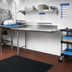 Thumbnail image #2 for Eagle Group Straight Clean Dishtable, Right-to-Left Operation, 24 x 30 Inches, 16/304 Stainless Steel Top