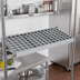 Thumbnail image #2 for Fermostock 35 Inch W x 22 Inch D Horizontal Vented Shelf with Removable Polymer Inserts