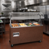 Thumbnail image #2 for Vollrath 2-Series Affordable Portable 4-Well Mobile Hot Food Station with Lights, Walnut Woodgrain, 120/208-240V