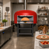 Thumbnail image #2 for Marra Forni Neapolitan NP70W Freestanding Wood-Fired Brick Pizza Oven with 27-5/8-Inch Round Deck