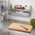 Thumbnail image #2 for CHOICE Double Stainless Steel Speed Rail, 31-Inch W x 10-Inch D, Keyhole Mounting
