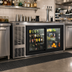 Thumbnail image #3 for Perlick 60-Inch Two-Section Sliding Glass Door Refrigerated Back Bar Cabinet with Side-Mount Refrigeration