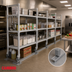 Thumbnail image #2 for Cambro Camshelving Premium Series High Density 12-Foot Track Kit for 4 Mobile Units