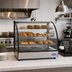Thumbnail image #2 for Atosa CHDC-44 Countertop Curved Front Glass Heated Display Case, 4.4 Cu. Ft., 115V
