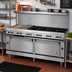 Thumbnail image #2 for Jade Bistro 36-Inch Shallow-Depth Gas Restaurant Range with 36-Inch Griddle and Standard Oven