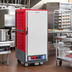 Thumbnail image #2 for Metro C5 3 Series Mobile Moisture Heated Holding & Proofing Cabinet, 3/4 Height, Full Solid Doors, Red Insulation Armour, Lip Load Slides