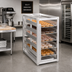 Thumbnail image #2 for Channel Manufacturing Extra Heavy-Duty Aluminum Donut Basket Transport Rack, End Load, 5-Level