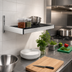 Thumbnail image #2 for Fermod Vented Wall Shelving Unit, 35 Inch W x 14 Inch D, Wall Mounted, Deep Anodized Aluminum
