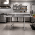 Thumbnail image #2 for Eagle Group 414 Series Commercial Two-Compartment Stainless Steel Sink with Left and Right Drainboards, 88 Inch Wide