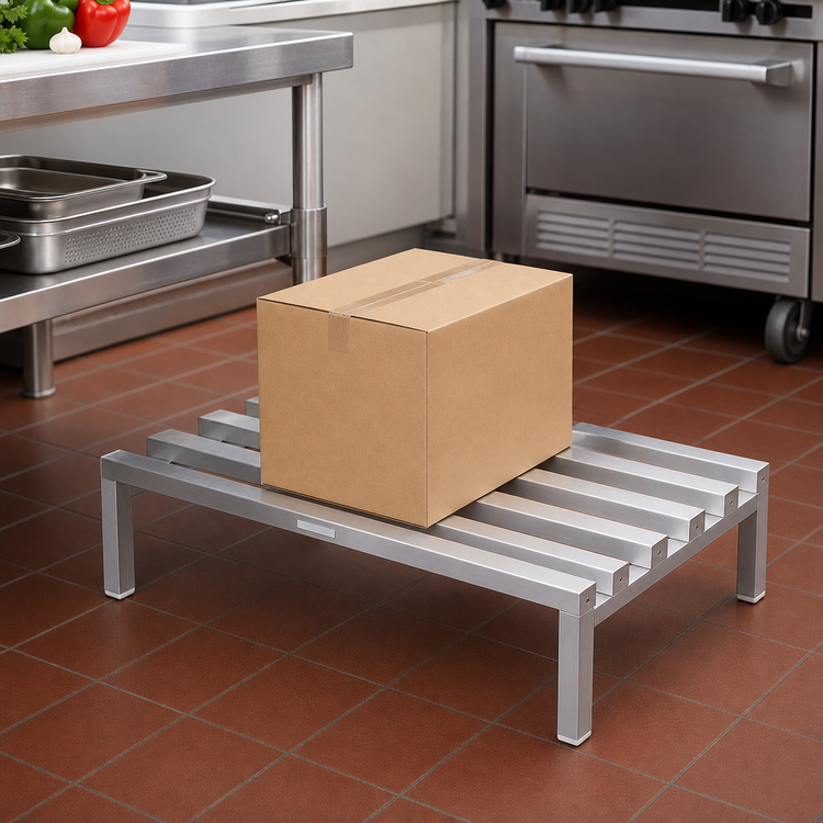 Product image #2 for Channel Manufacturing Standard Series C-Channel Aluminum Dunnage Rack, 42 x 24 x 12 Inches, 2,500 lb. Capacity