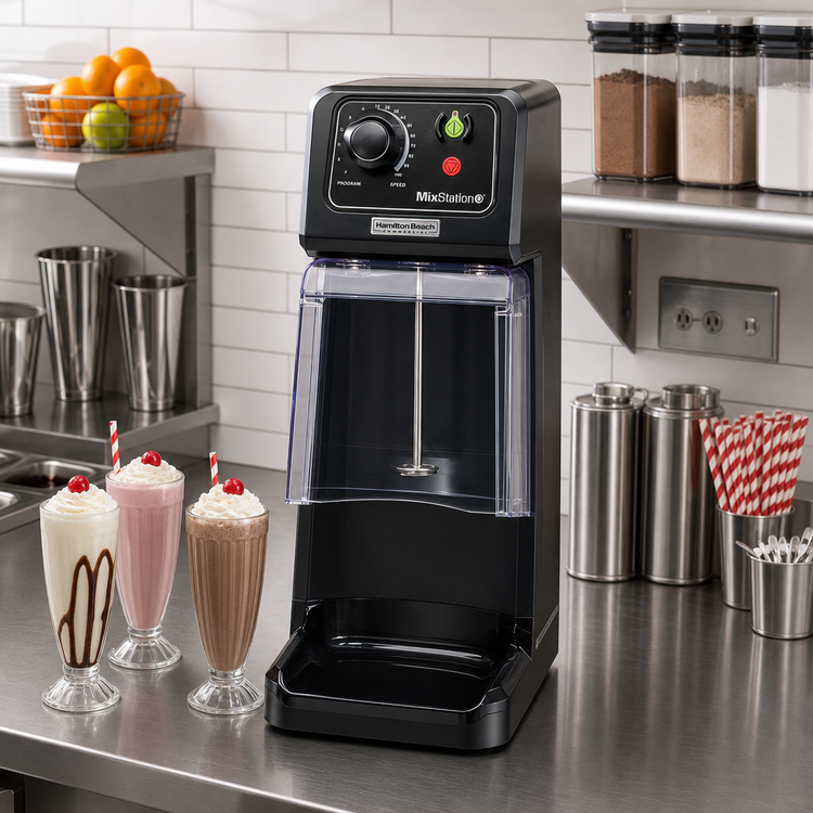 Product image #3 for Hamilton Beach Commercial MixStation™ HMD1000 Single Spindle Drink Mixer