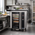 Thumbnail image #2 for Turbofan H8D-UC Undercounter Heated Holding Cabinet, 8 Half-Size Pans, Digital Controls