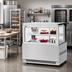 Thumbnail image #2 for Turbo Air Refrigerated Full-Service Bakery Display Case, Straight Glass Front, 12.4 Cu. Ft., Self-Contained
