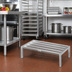 Thumbnail image #2 for Channel Manufacturing ED2424 Standard Series Aluminum Tubular Dunnage Rack, 24 x 24 x 12 Inches, 2,200 lb Capacity