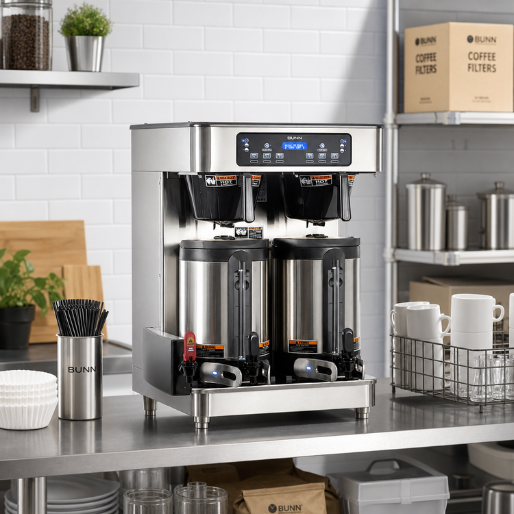 Product image #2 for BUNN ICB Twin Soft Heat Infusion Series Automatic Fill Coffee Brewer