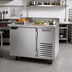 Thumbnail image #2 for Beverage-Air WTR41AHC 41-Inch One-Section Worktop Refrigerator with Solid Door, 4-Inch Backsplash, and Side-Mounted Self-Contained Refrigeration