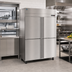 Thumbnail image #2 for Hoshizaki Pass-Thru Upright Heated Holding Cabinet, 2 Section, Half Stainless Steel Doors