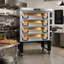 Thumbnail image #2 for PizzaMaster PM 734ED 4-Deck Electric Pizza Oven with Ceramic Clay Stones and Stand
