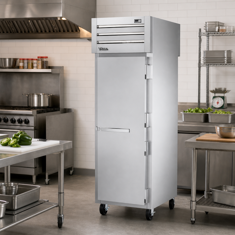 Product image #2 for True SPEC SERIES One-Section Pass-Thru Commercial Freezer with Solid Front and Rear Doors