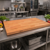 Thumbnail image #2 for Boos Block American Cherry Blended Edge Grain Kitchen Countertop, 48 x 38 x 1-1/2 Inch