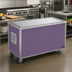 Thumbnail image #2 for Vollrath 4-Series Signature Server Stainless Steel Countertop Frost Top Station, 46 x 28 x 27 Inches