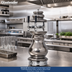 Thumbnail image #2 for Glastender Braumeister 2-Faucet Glycol-Cooled Draft Dispensing Tower, Ceramic, Mirror Finish
