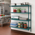 Thumbnail image #2 for Metro Super Erecta Pro 4-Shelf Add-On Shelving Unit with Removable Polymer Shelf Mats, 21 x 54 x 74 Inches, Green