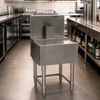 Thumbnail image #2 for Eagle Group Spec-Bar BD18-24 Underbar Beer Drainer, 18"W x 24"D, Removable Stainless Steel Insert